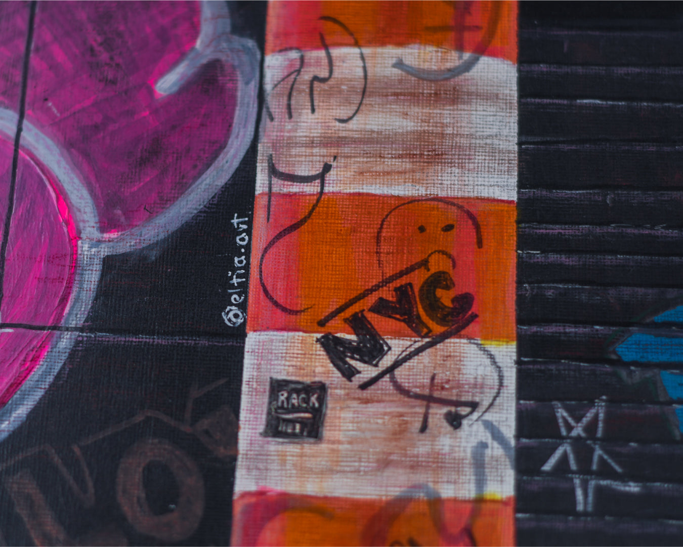 NYC SMOKE PAINTING