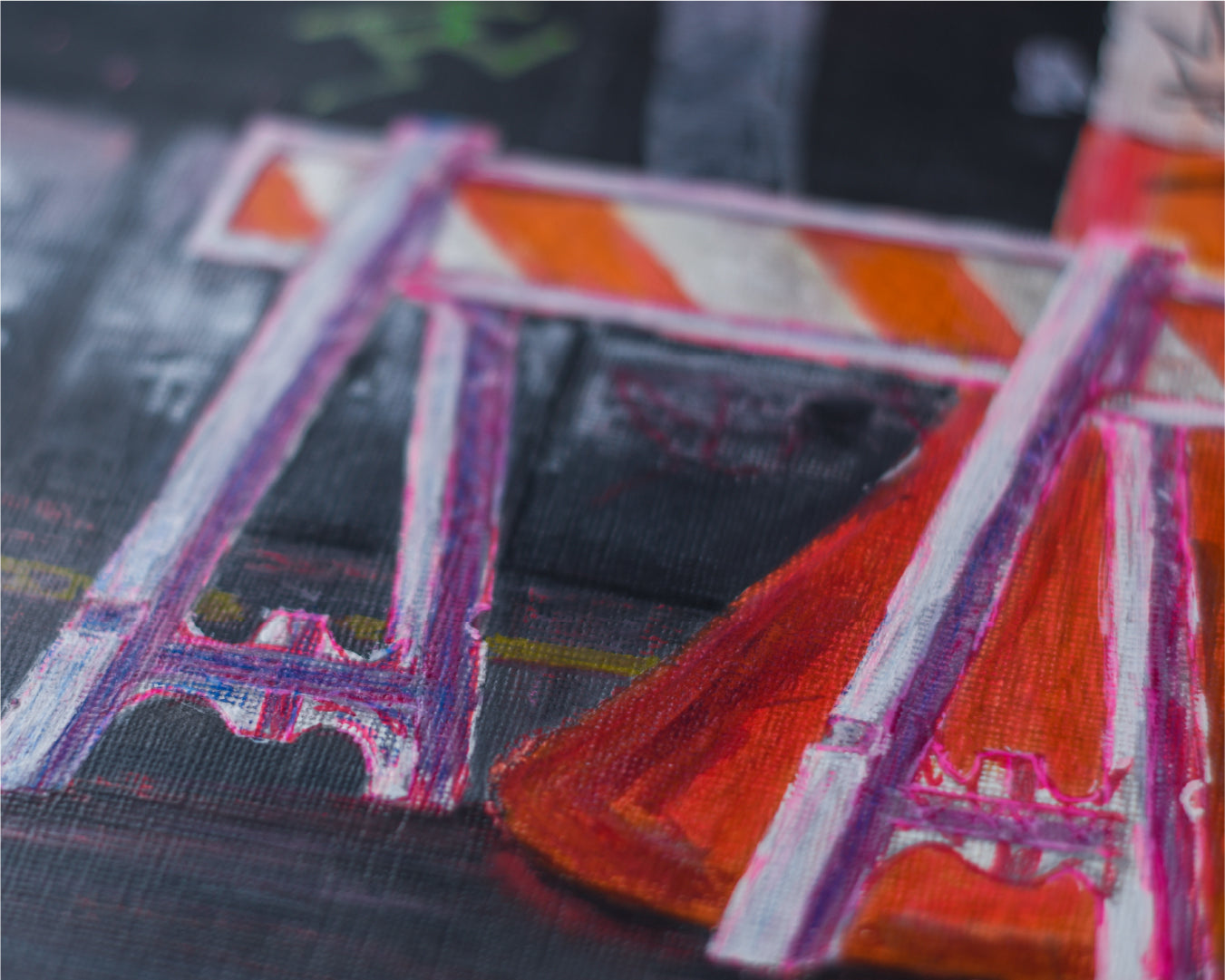 NYC SMOKE PAINTING