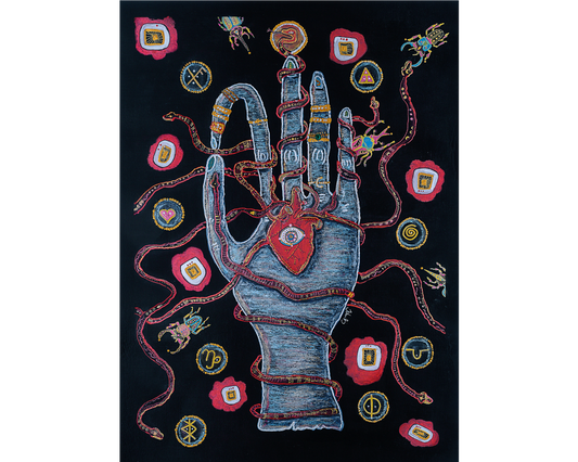 HAND OF PROTECTION - PAINTING