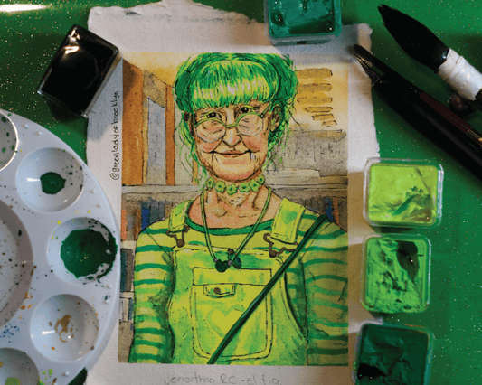 NEW YORKER  @greenladyofbrooklyn