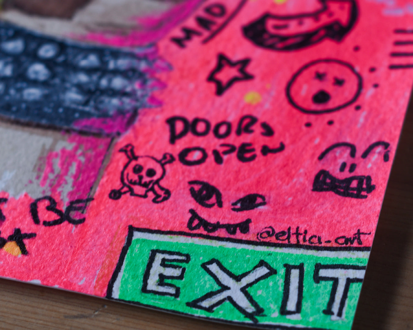 PUNK HAND PAINTING