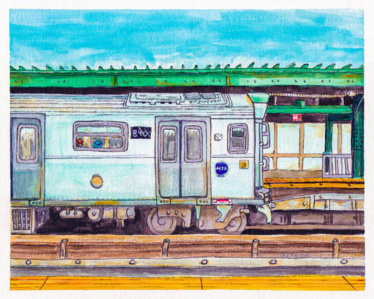 NYC TRAIN PAINTING