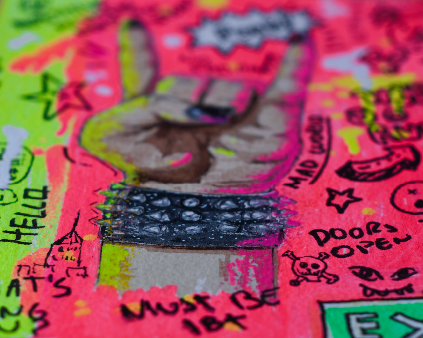 PUNK HAND PAINTING