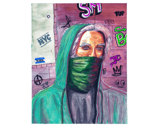 NYC STRANGE PAINTING