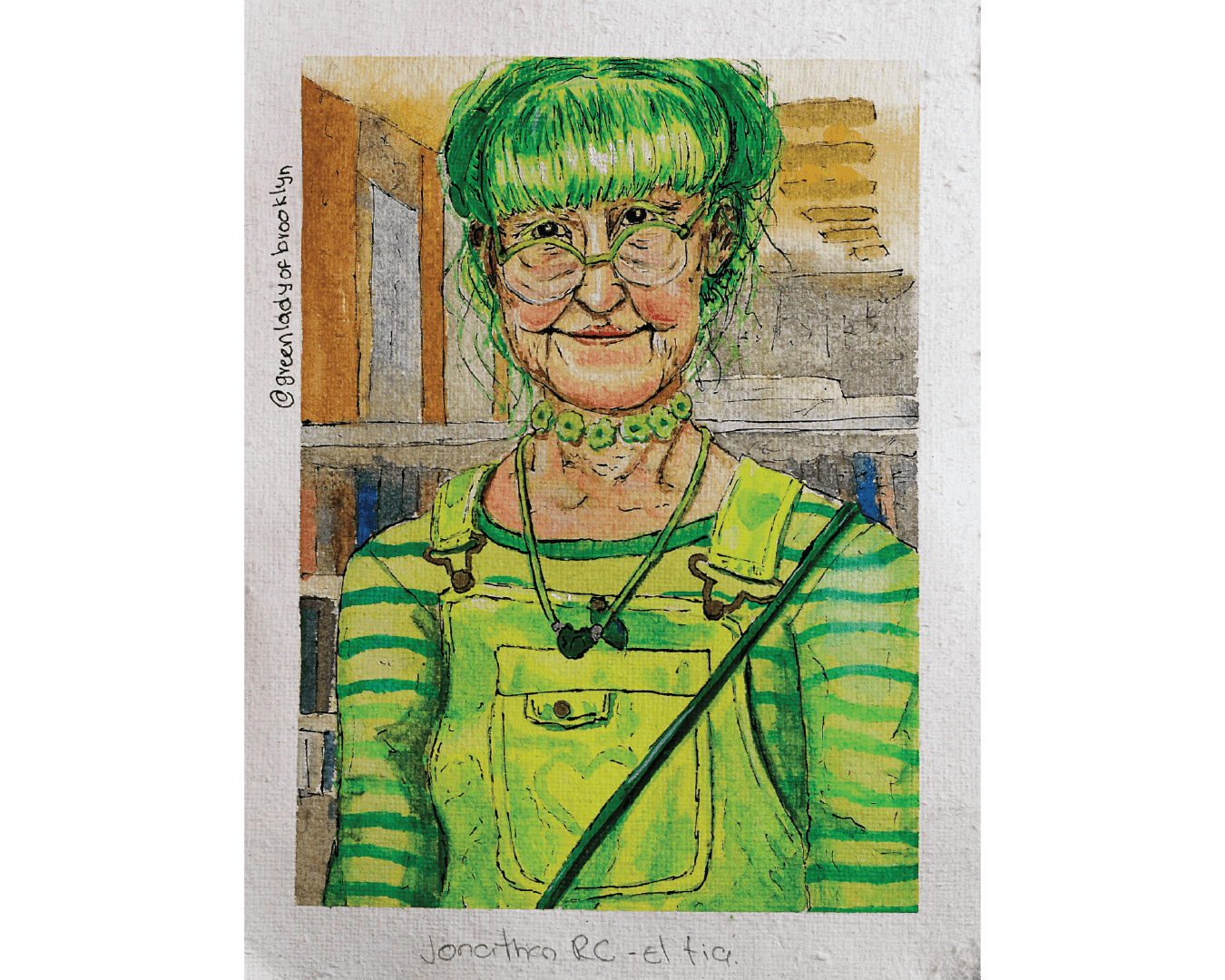 NEW YORKER @greenladyofbrooklyn