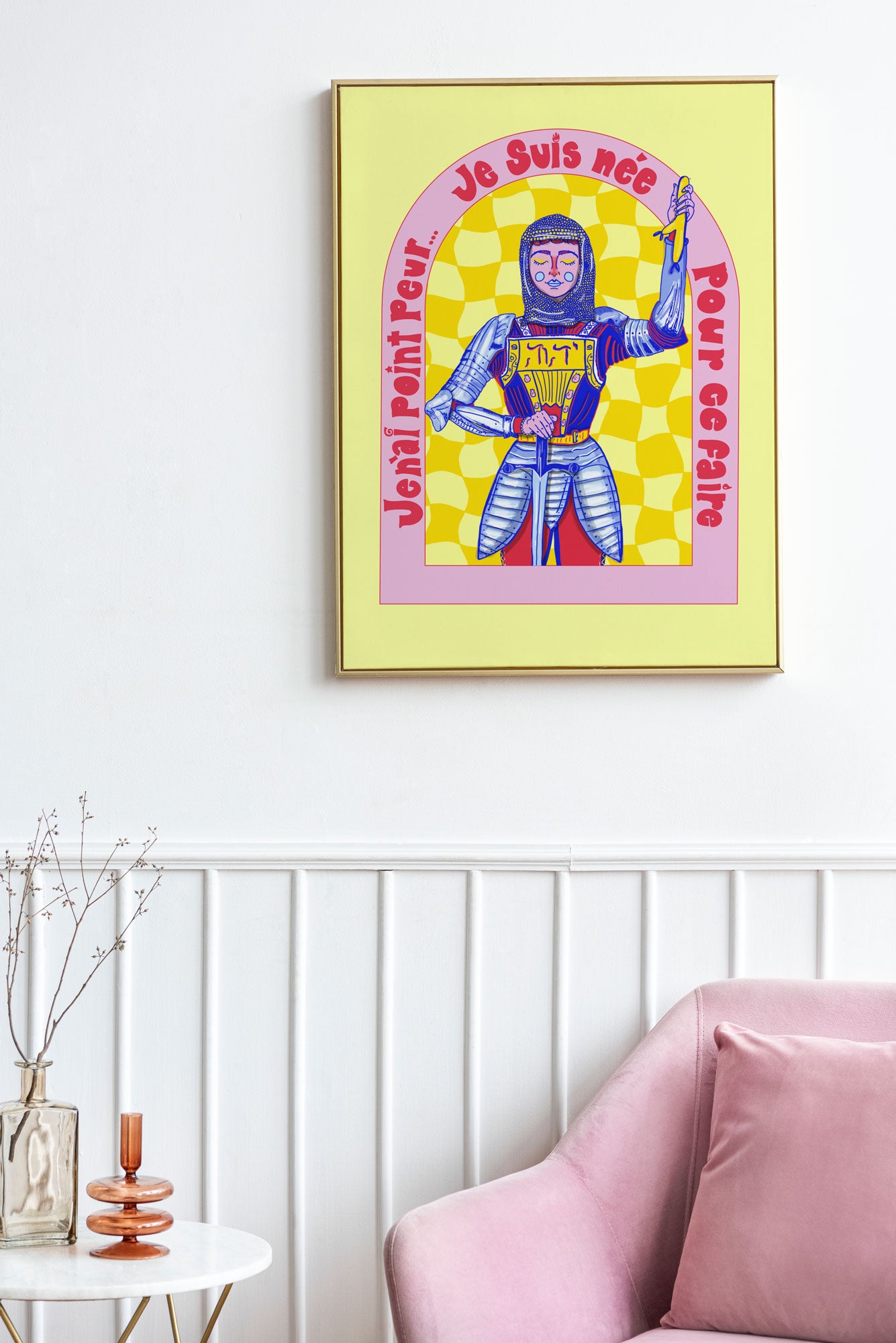 JUANA DIGITAL ART PRINT