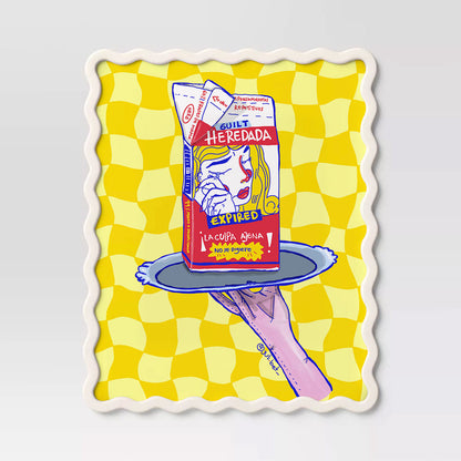 GUILT, FINE ART PRINT, SURREAL EMOTIONAL ARTWORK, CONCEPTUAL WALL ART