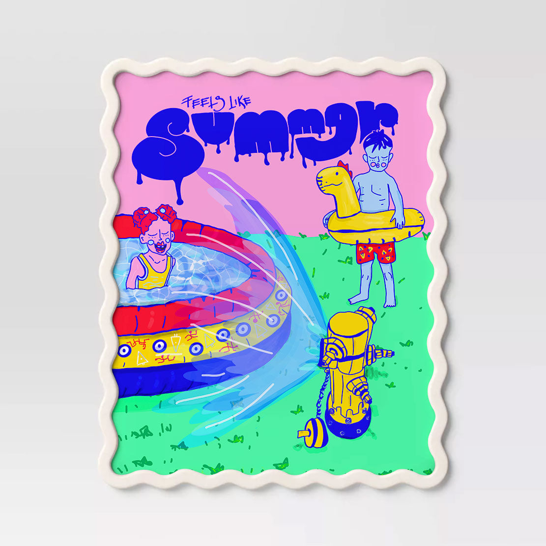 MYSTICAL SUMMER WALL ART PRINT: BOHO EMOTIONAL WELLNESS DECOR