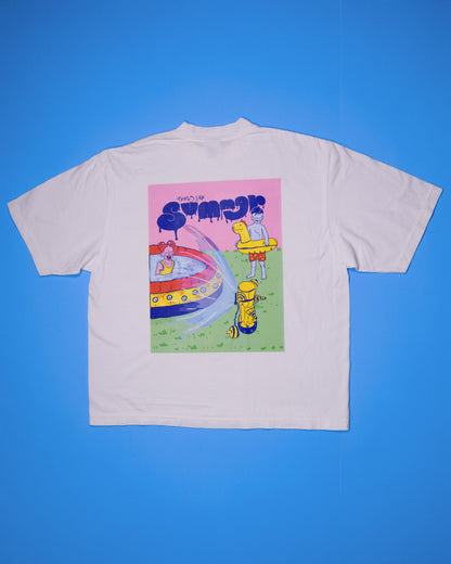 FEELS LIKE SUMMER OVERSIZED T-SHIRT – 100% COTTON