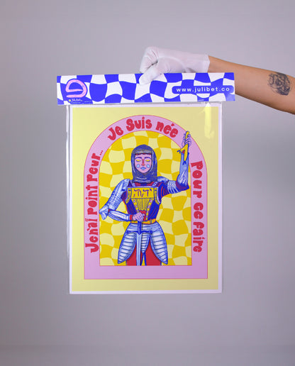 JUANA DIGITAL ART PRINT