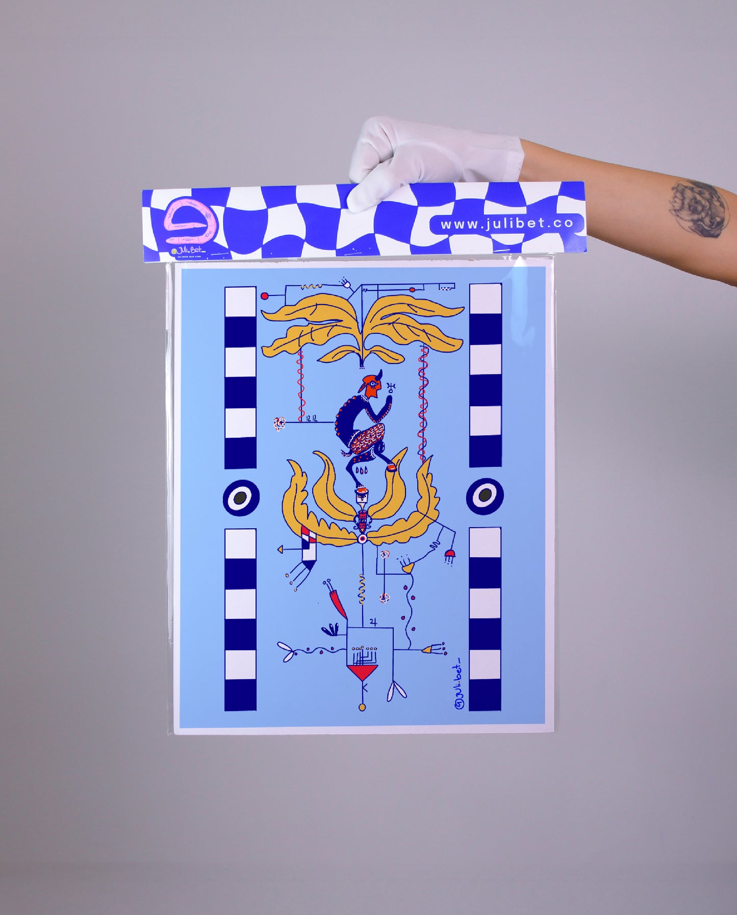 CHIRON HEALING SYMBOL ART PRINT | MYSTICAL SPIRITUAL WALL DECOR | ASTROLOGY-INSPIRED ILLUSTRATION FOR EMOTIONAL GROWTH