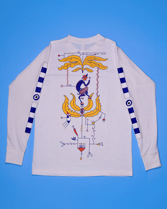 QUIRON LONG SLEEVE – 100% COTTON T-SHIRT