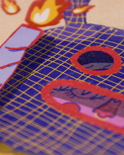 FUEGO – ORGANIC COTTON  TOTE BAG